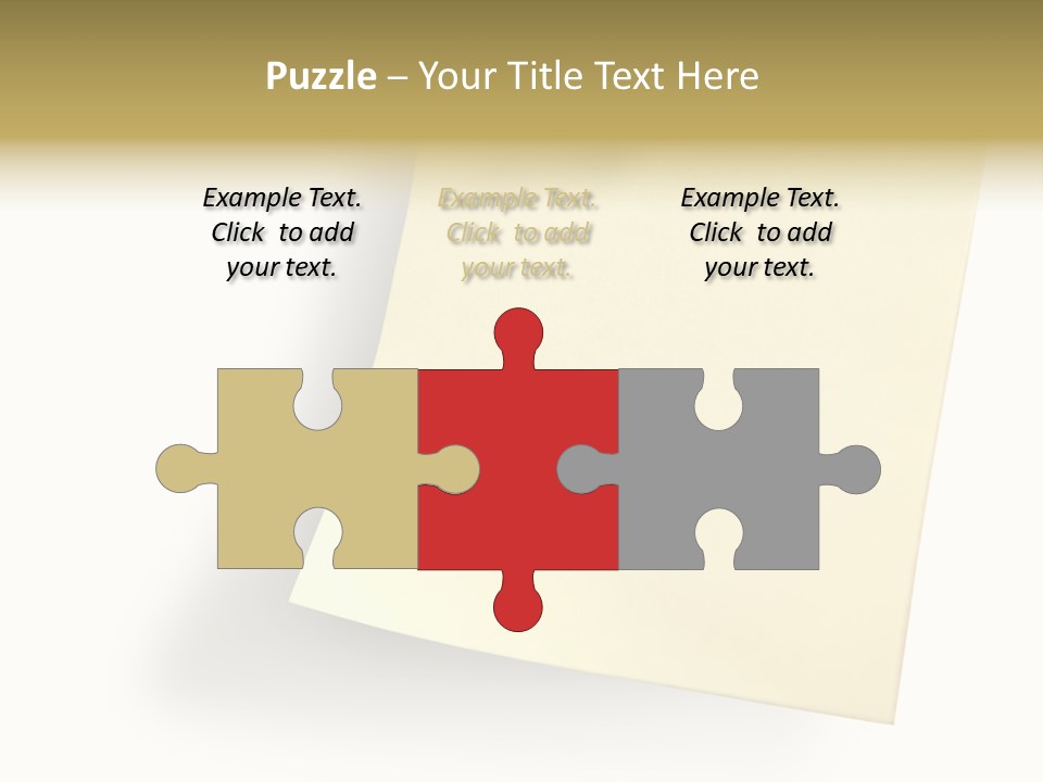 Note With Tack PowerPoint Template