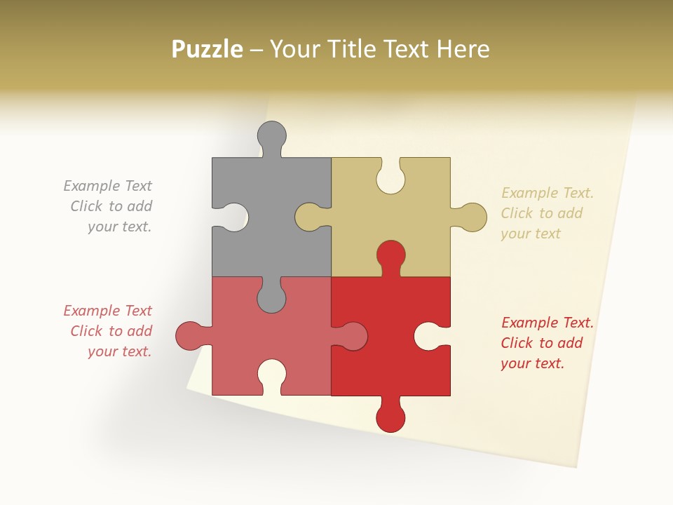 Note With Tack PowerPoint Template