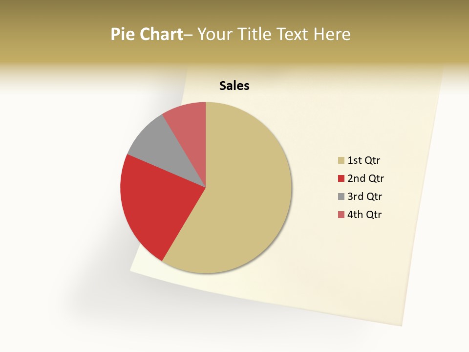 Note With Tack PowerPoint Template