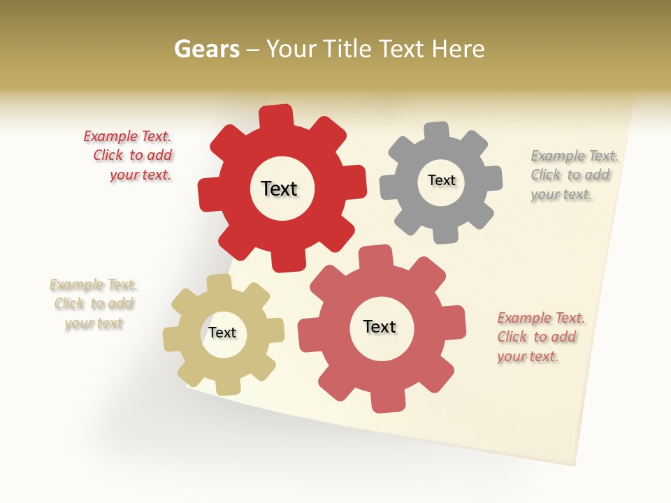 Note With Tack PowerPoint Template