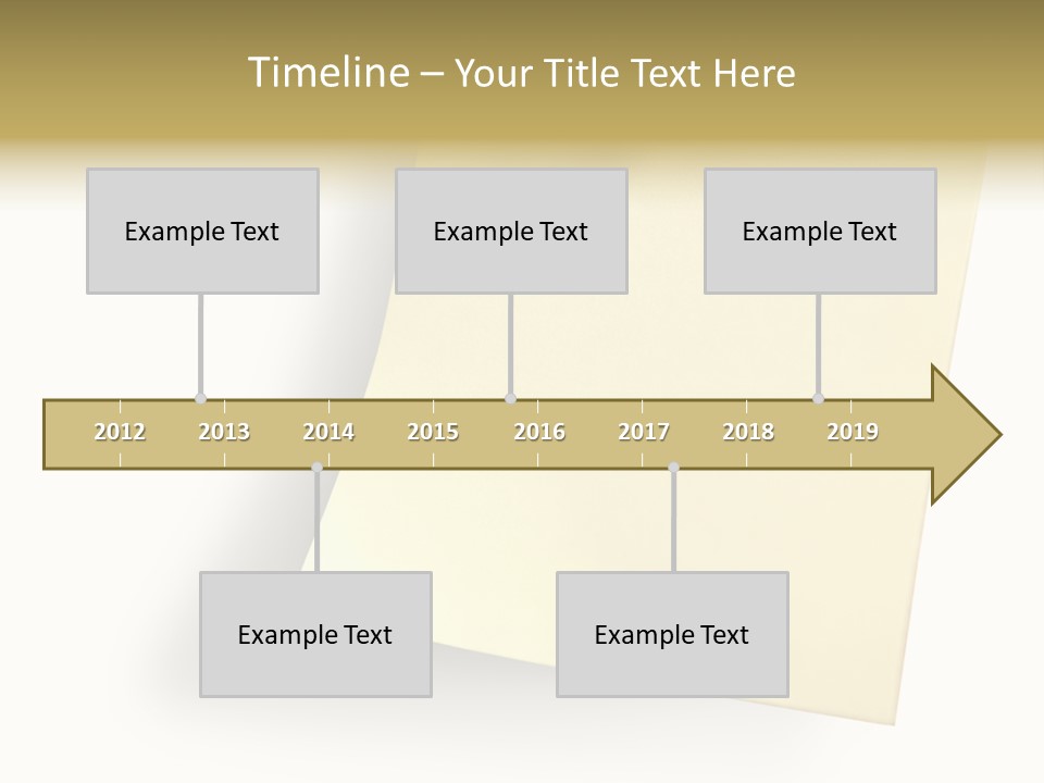 Note With Tack PowerPoint Template