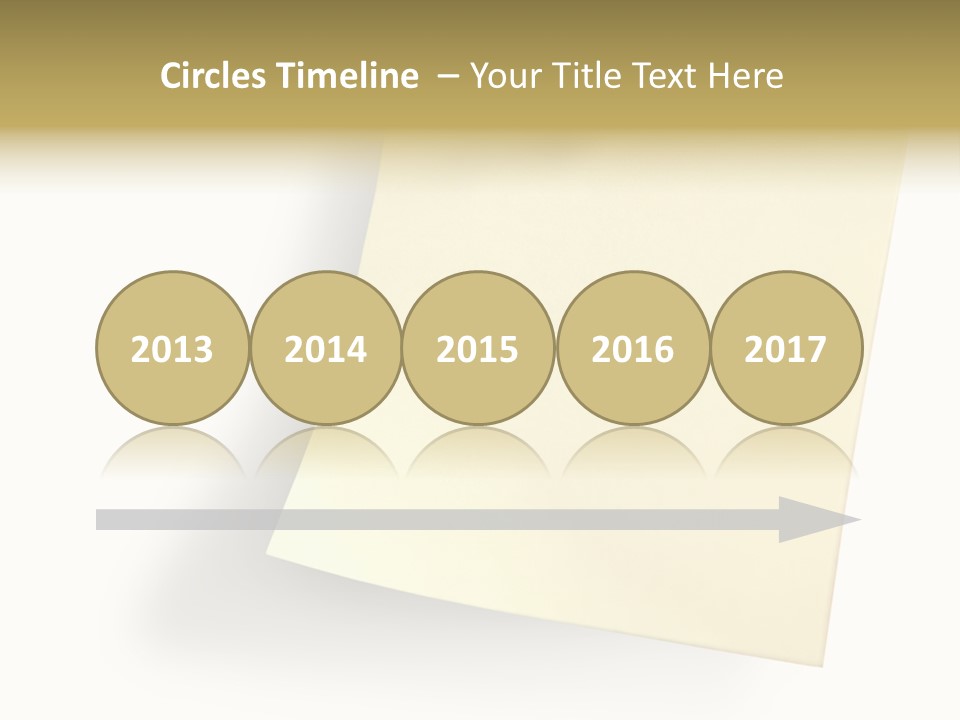 Note With Tack PowerPoint Template