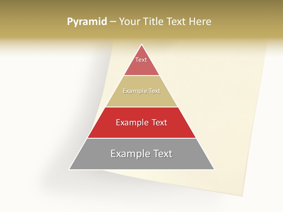 Note With Tack PowerPoint Template