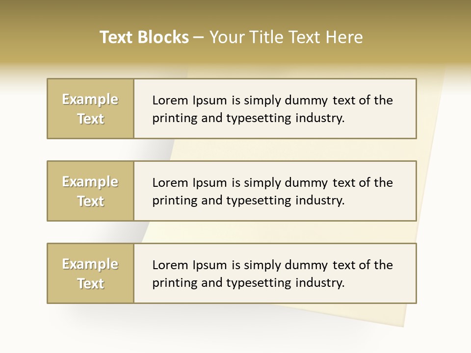 Note With Tack PowerPoint Template