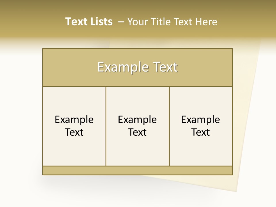 Note With Tack PowerPoint Template