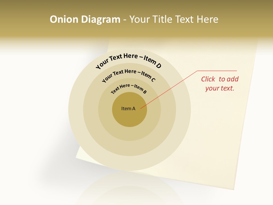 Note With Tack PowerPoint Template