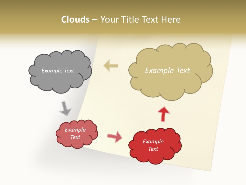 Note With Tack PowerPoint Template