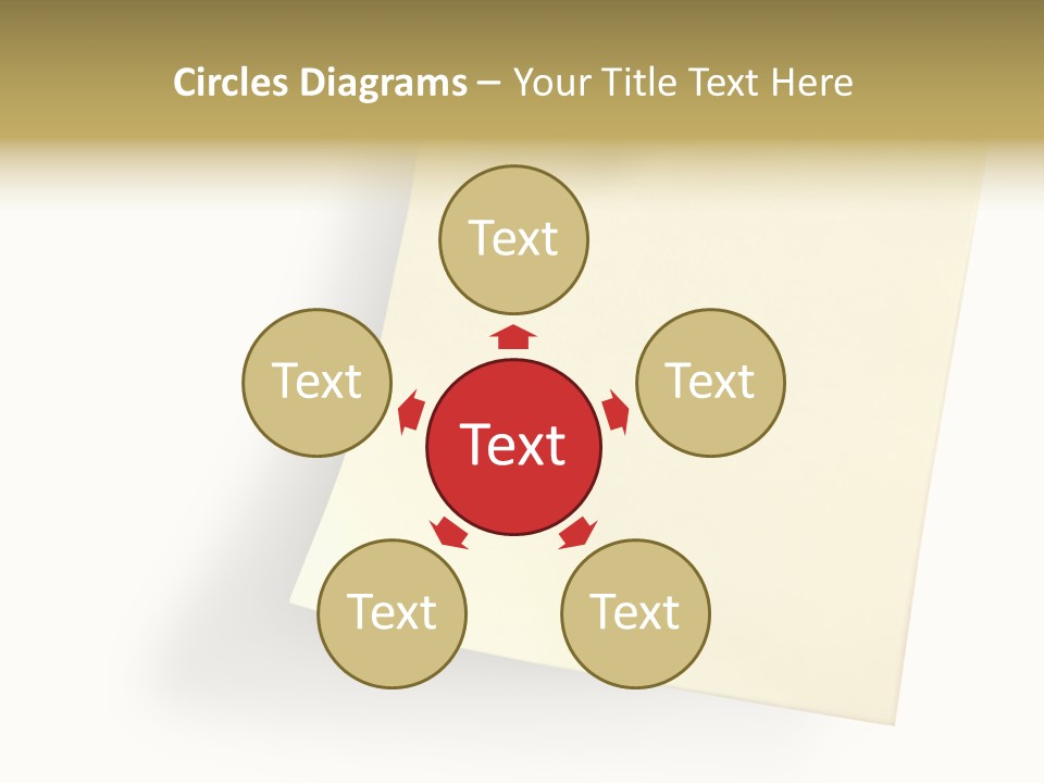 Note With Tack PowerPoint Template