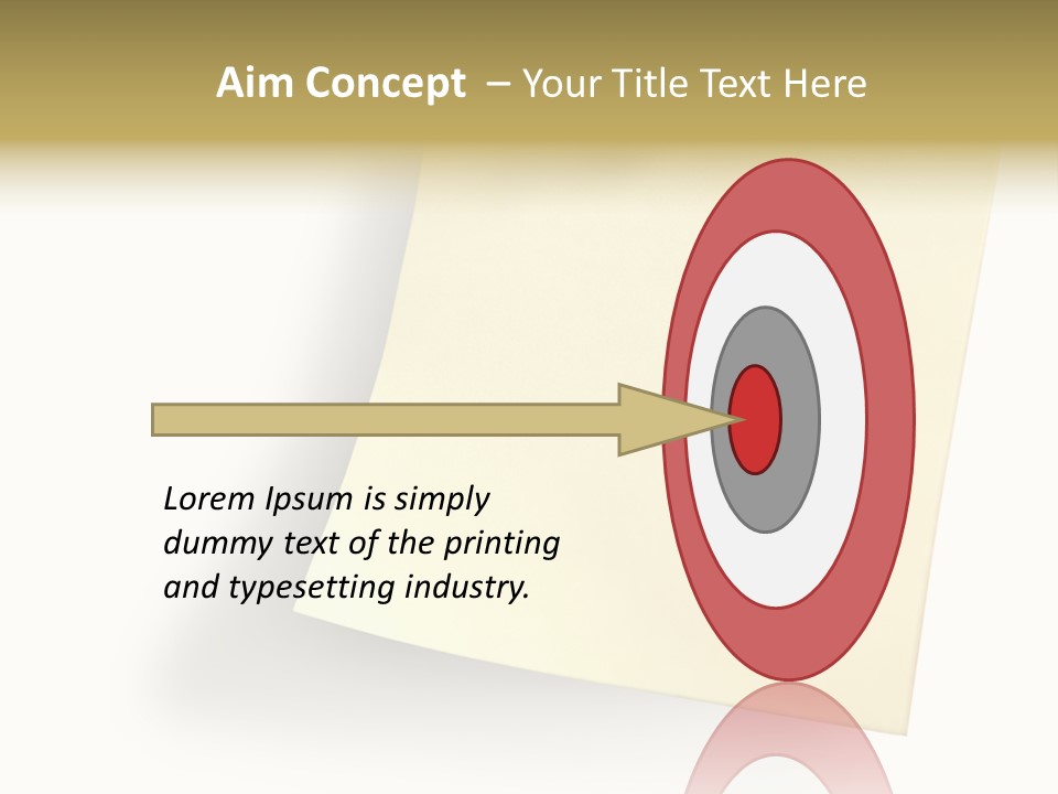 Note With Tack PowerPoint Template