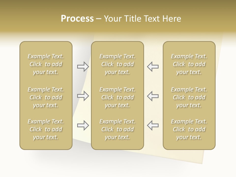 Note With Tack PowerPoint Template