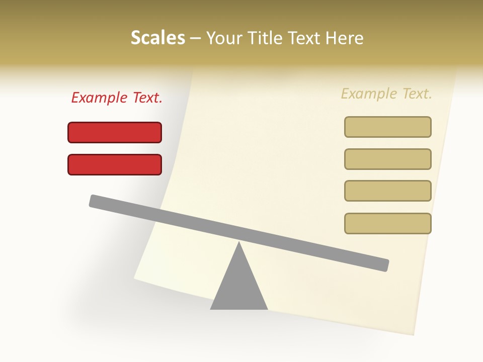 Note With Tack PowerPoint Template