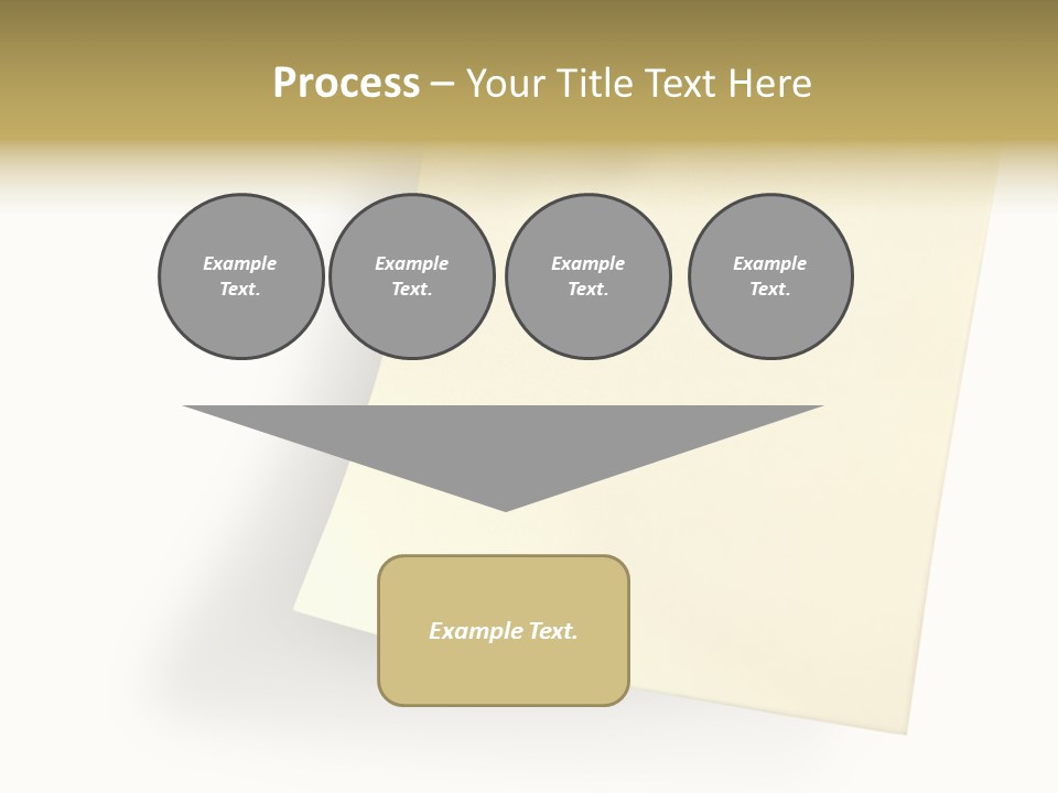 Note With Tack PowerPoint Template