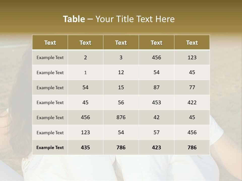 Girlfriends On The Beach PowerPoint Template