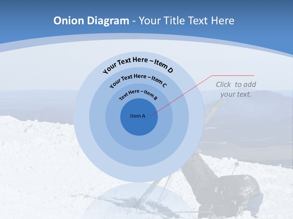 A Skier Buries His Head In The Snow After Failing To Perform A Trick. Great To Show Failure In A Comical Way. PowerPoint Template