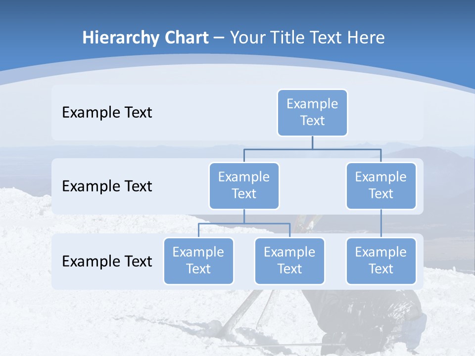 A Skier Buries His Head In The Snow After Failing To Perform A Trick. Great To Show Failure In A Comical Way. PowerPoint Template