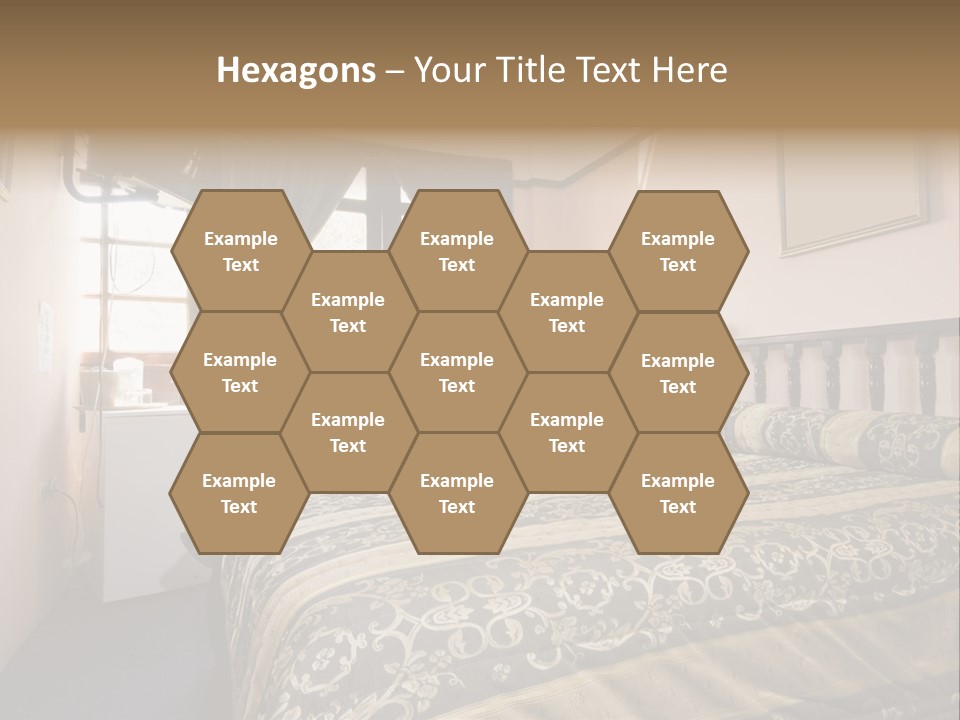 Native Hotel Room Dominican Republic Budget Simple PowerPoint Template