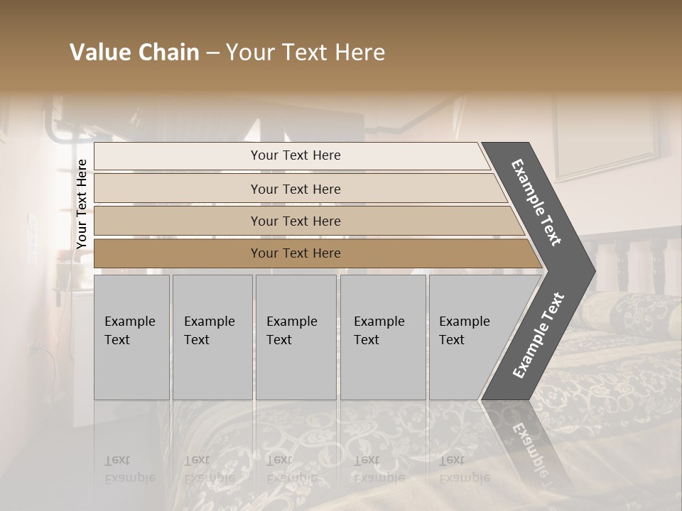 Native Hotel Room Dominican Republic Budget Simple PowerPoint Template