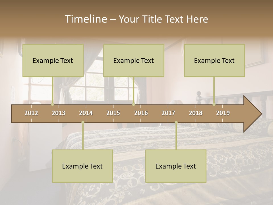 Native Hotel Room Dominican Republic Budget Simple PowerPoint Template
