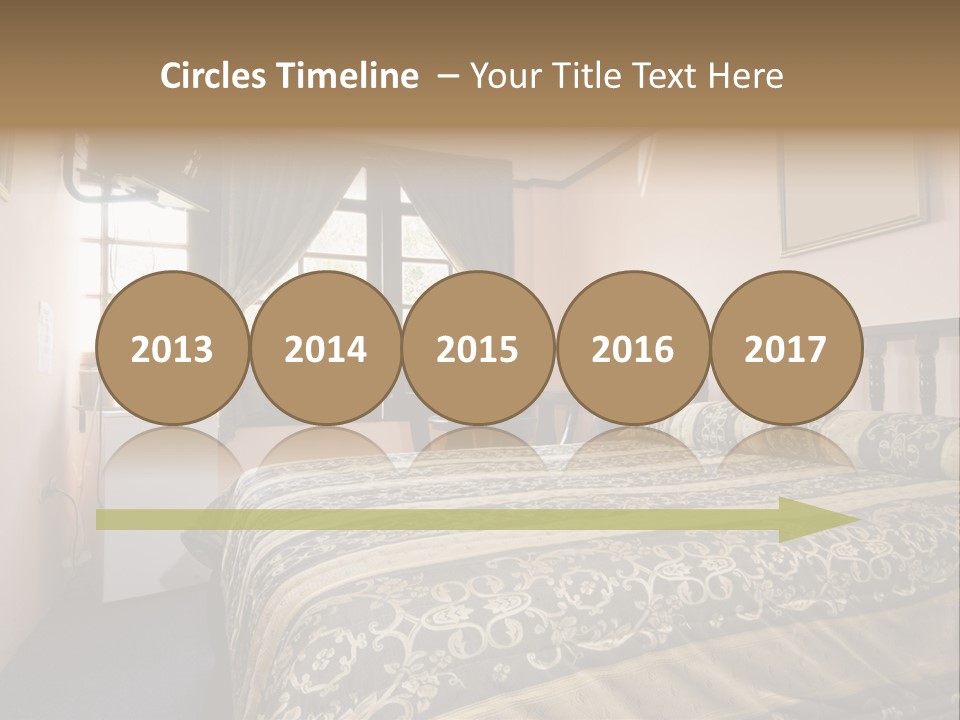 Native Hotel Room Dominican Republic Budget Simple PowerPoint Template