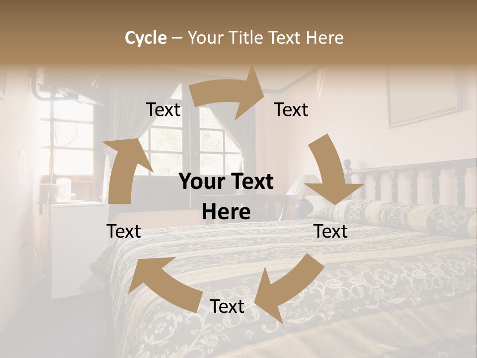 Native Hotel Room Dominican Republic Budget Simple PowerPoint Template