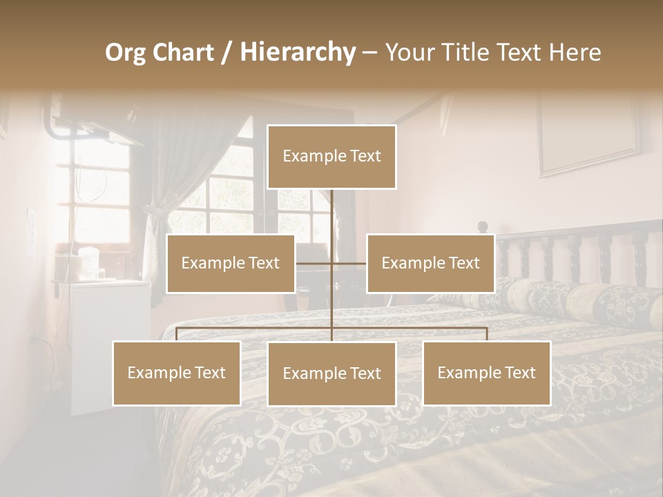 Native Hotel Room Dominican Republic Budget Simple PowerPoint Template