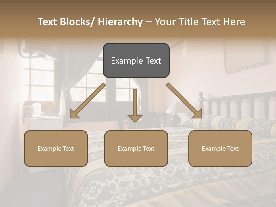 Native Hotel Room Dominican Republic Budget Simple PowerPoint Template