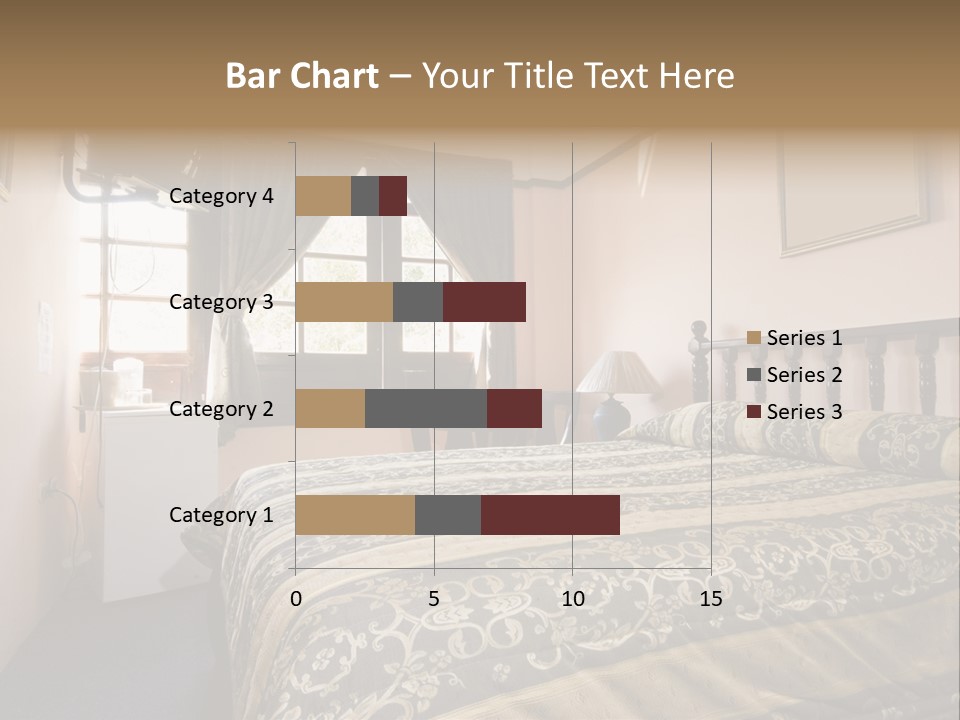 Native Hotel Room Dominican Republic Budget Simple PowerPoint Template