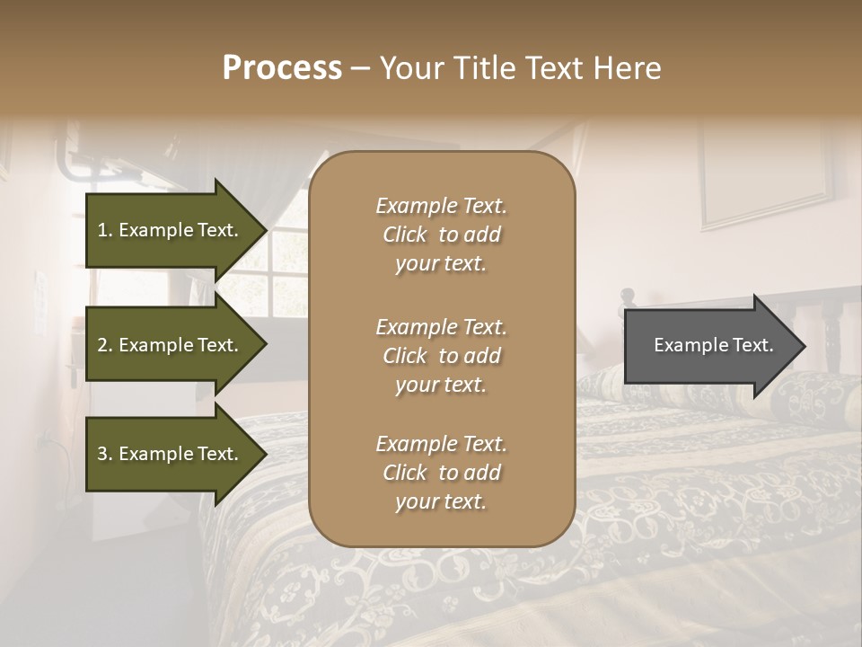 Native Hotel Room Dominican Republic Budget Simple PowerPoint Template