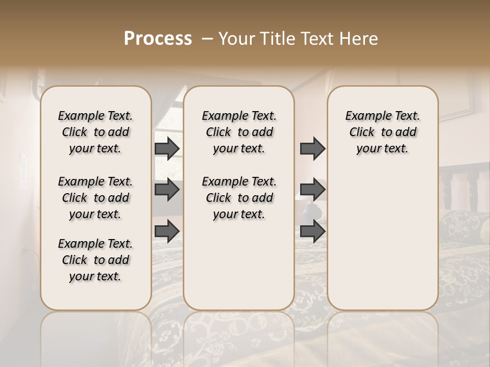 Native Hotel Room Dominican Republic Budget Simple PowerPoint Template