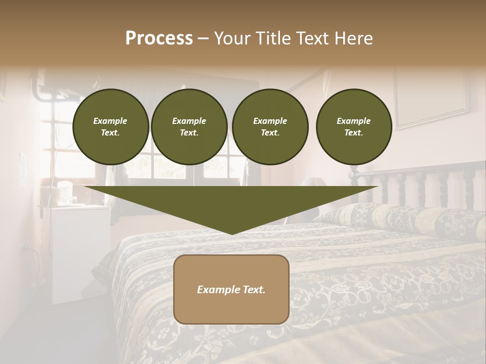 Native Hotel Room Dominican Republic Budget Simple PowerPoint Template