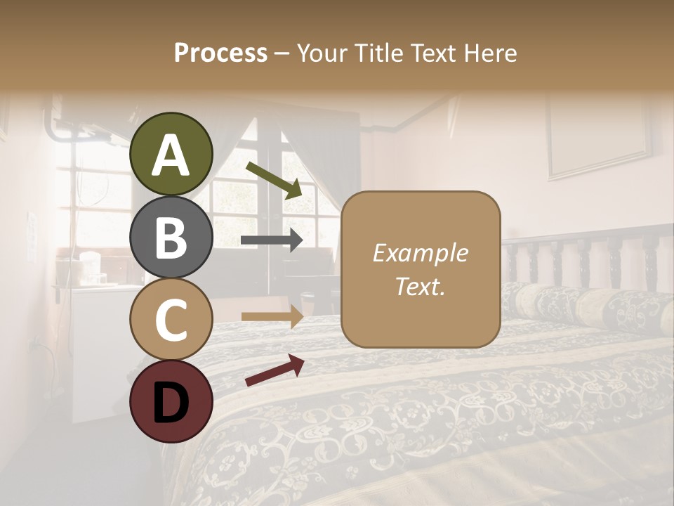 Native Hotel Room Dominican Republic Budget Simple PowerPoint Template