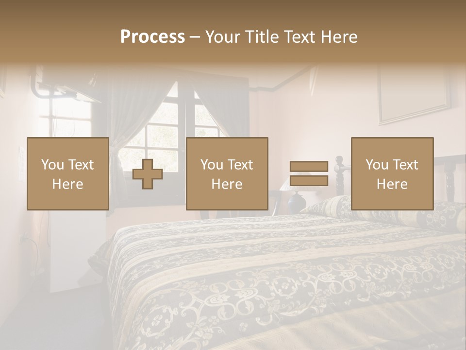 Native Hotel Room Dominican Republic Budget Simple PowerPoint Template