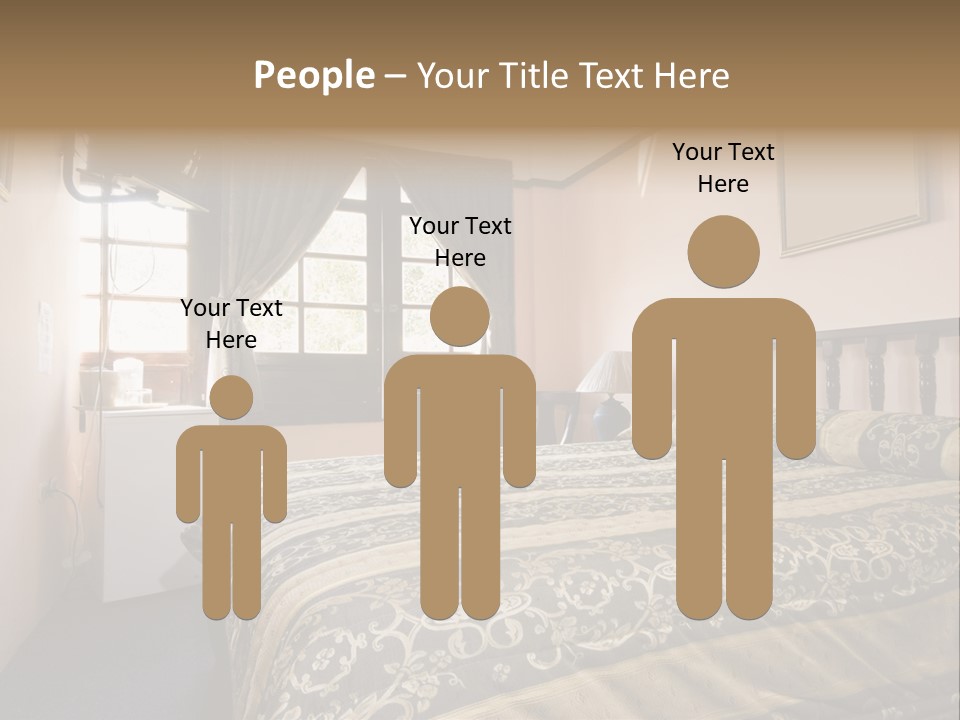 Native Hotel Room Dominican Republic Budget Simple PowerPoint Template