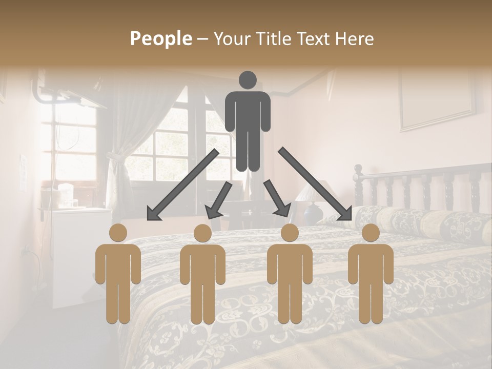 Native Hotel Room Dominican Republic Budget Simple PowerPoint Template