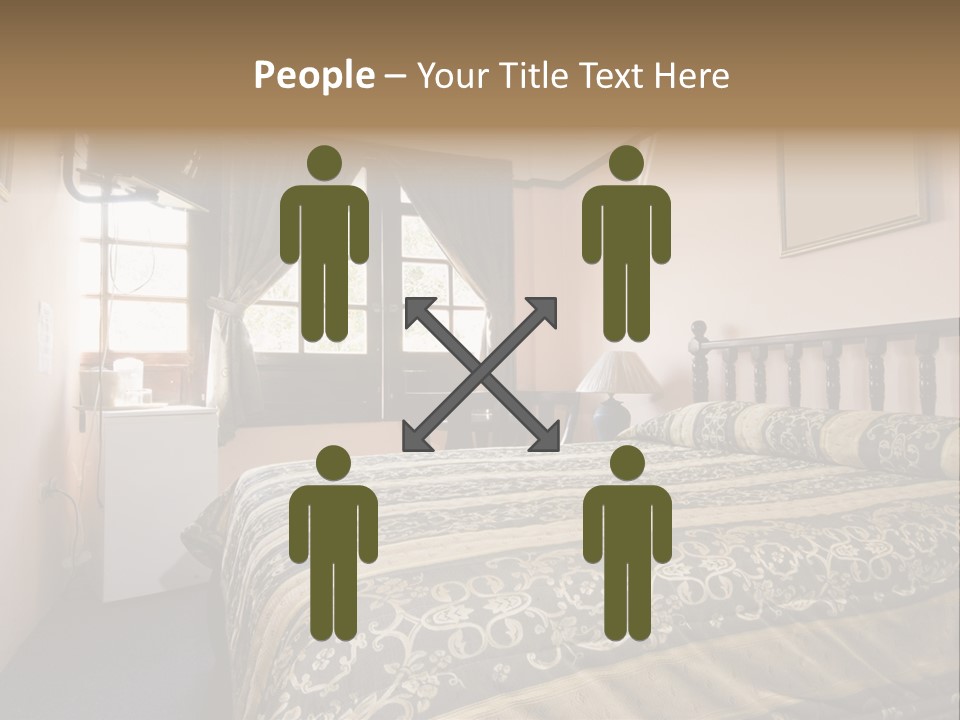 Native Hotel Room Dominican Republic Budget Simple PowerPoint Template