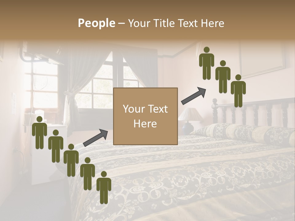 Native Hotel Room Dominican Republic Budget Simple PowerPoint Template