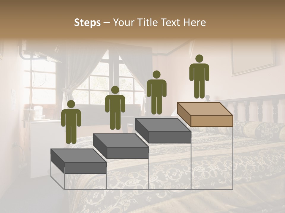 Native Hotel Room Dominican Republic Budget Simple PowerPoint Template