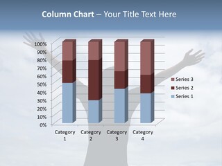 Relaxing With Sky Background (Abstract) PowerPoint Template