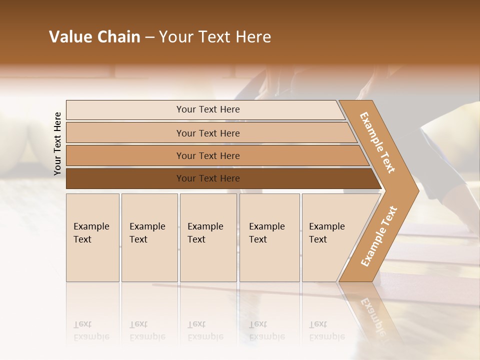 Caucasian Prime  Females In Yoga Class. PowerPoint Template