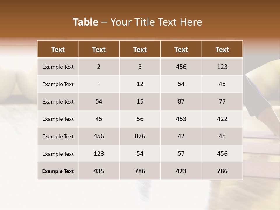 Caucasian Prime  Females In Yoga Class. PowerPoint Template