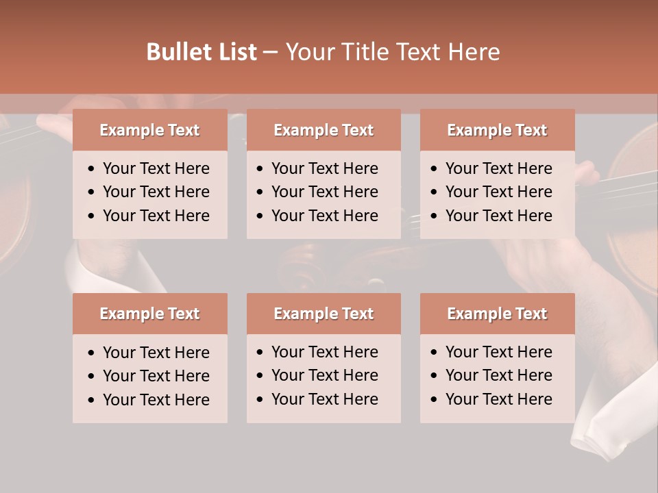 Violin PowerPoint Template