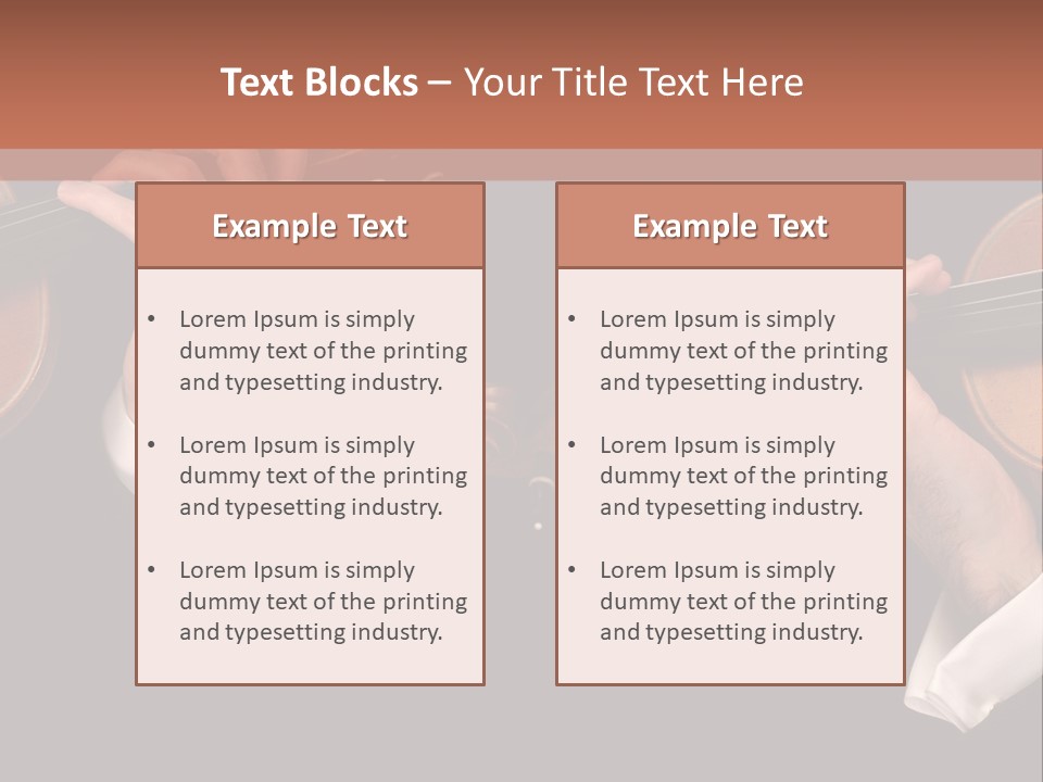 Violin PowerPoint Template