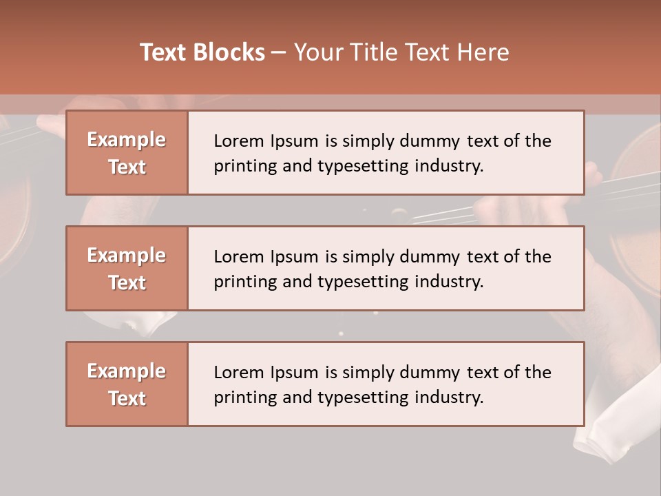 Violin PowerPoint Template