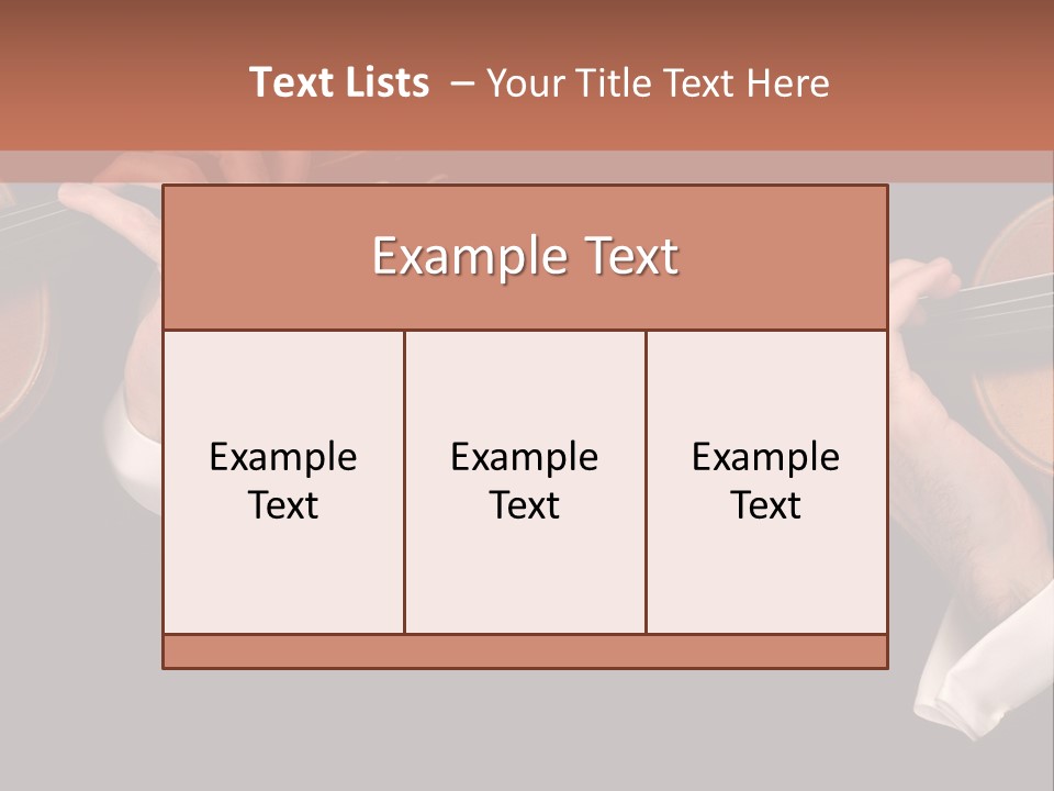 Violin PowerPoint Template