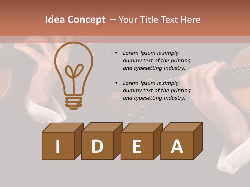 Violin PowerPoint Template