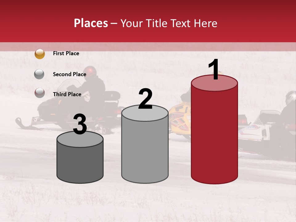 Snow Mobiles PowerPoint Template