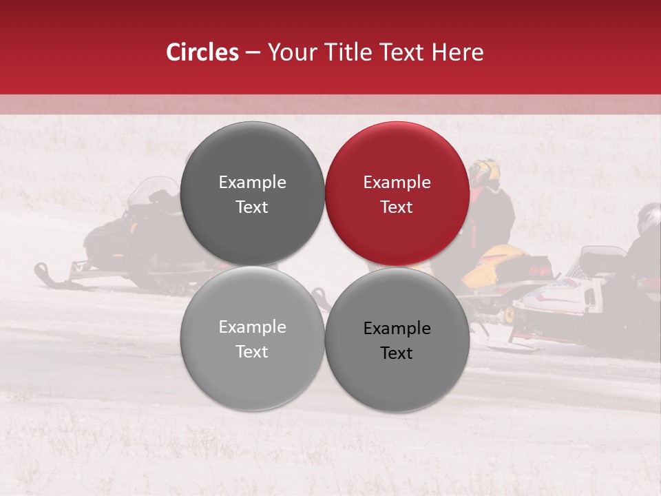 Snow Mobiles PowerPoint Template