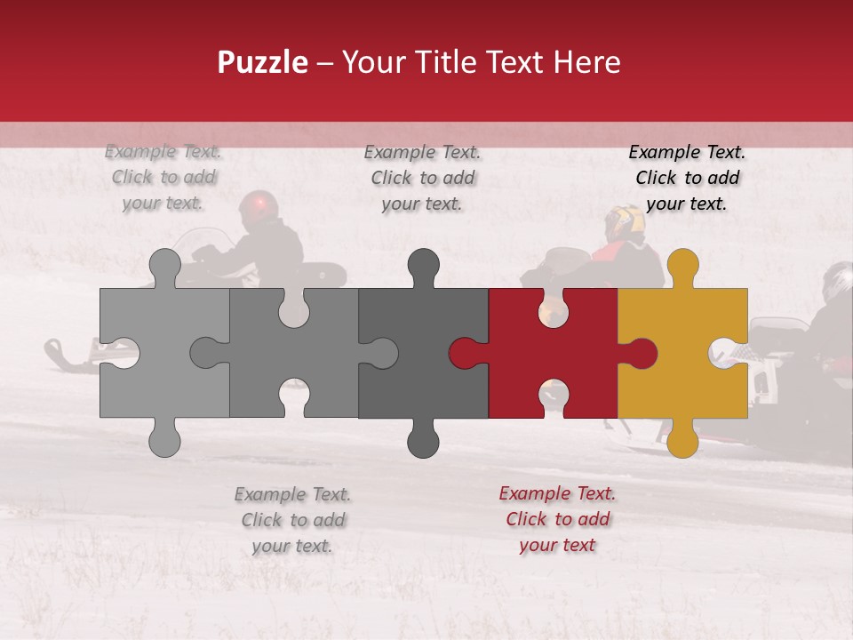 Snow Mobiles PowerPoint Template