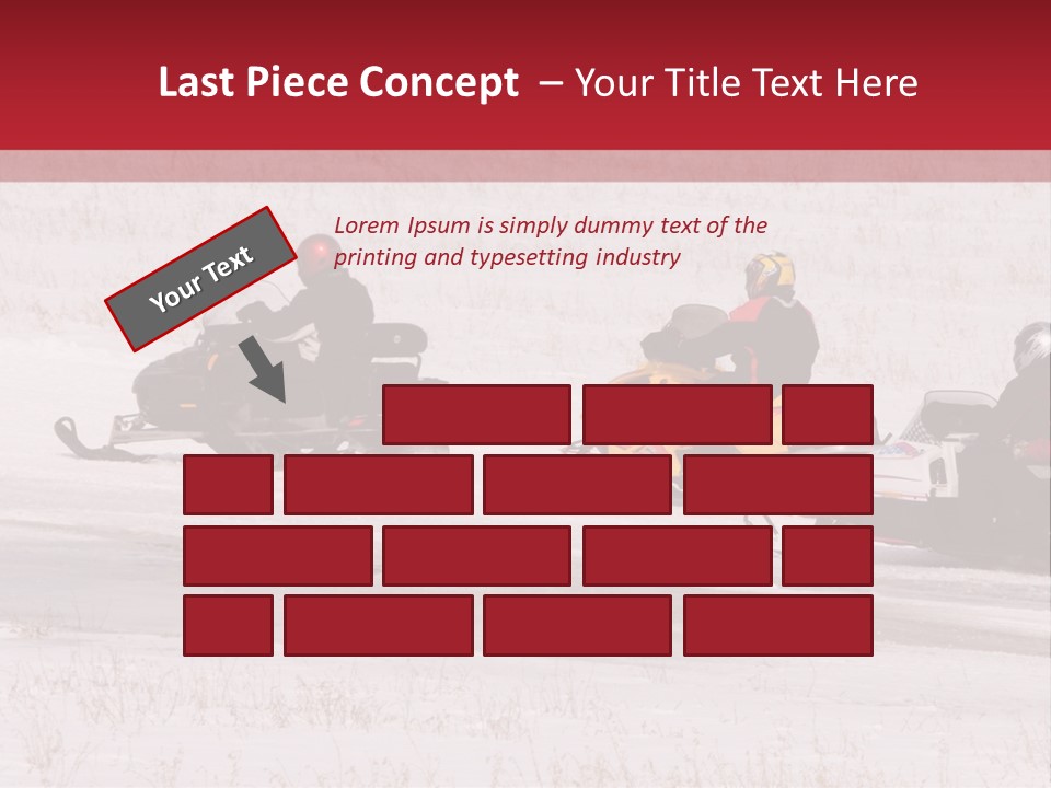 Snow Mobiles PowerPoint Template