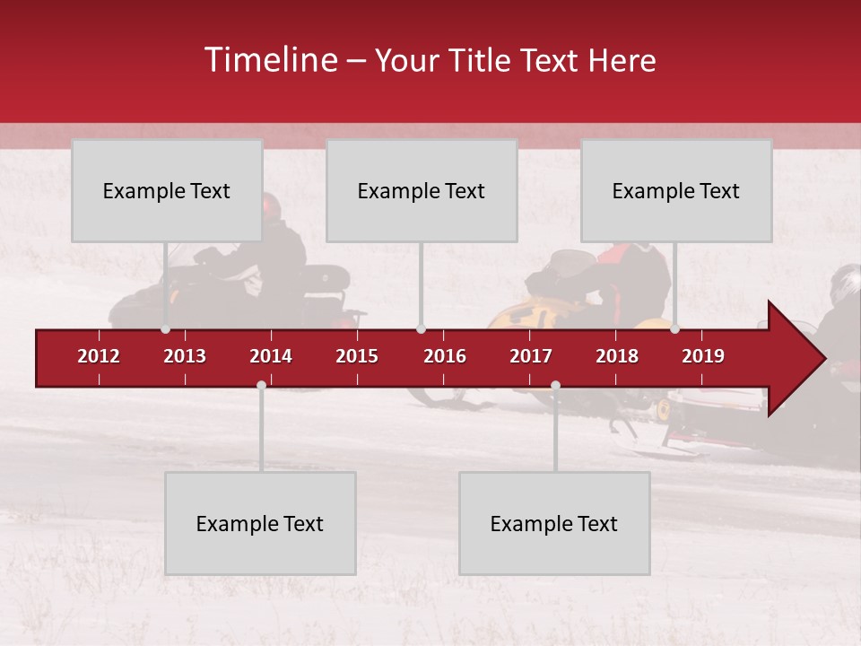 Snow Mobiles PowerPoint Template
